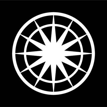 东亚艺术旗帜（多角星系列）