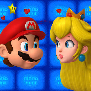 Mario & Peach Dancing Heads