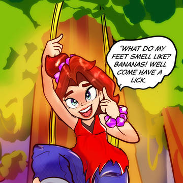 Swing with pauline