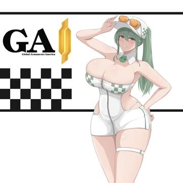 メイちゃんにレースクィーンになって貰った