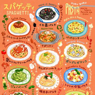 いろいろスパゲッティ
