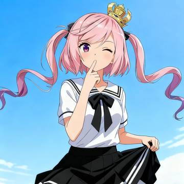 换上水手服的天后