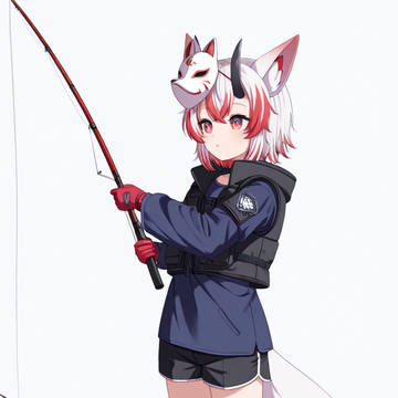 アングラーなこはくちゃん