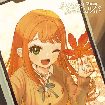 秋色ネイル♪