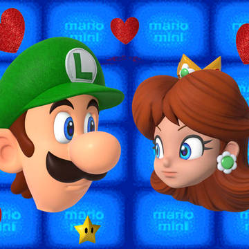 Luigi & Daisy Dancing Heads
