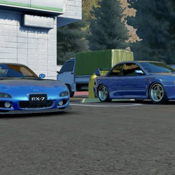 RX-7 22Bインプレッサ