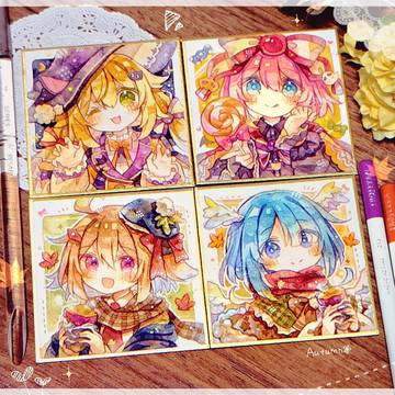 透明水彩イラストまとめ