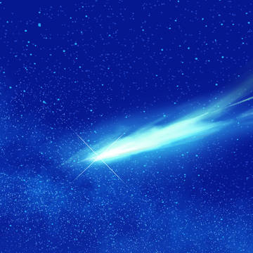 星が降る夜