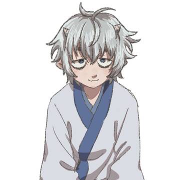 ぺたんこ座り茄子