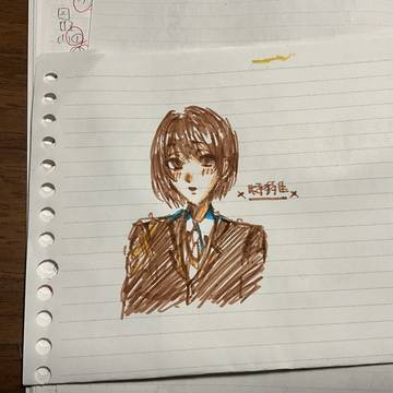 特待生ちゃん※目を描いてます