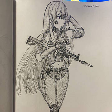 Real Russian woman - AK-15