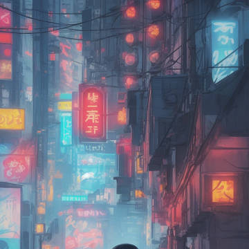 Neon city
