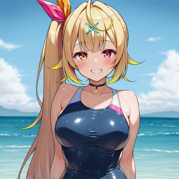 星川サラ　スクール水着