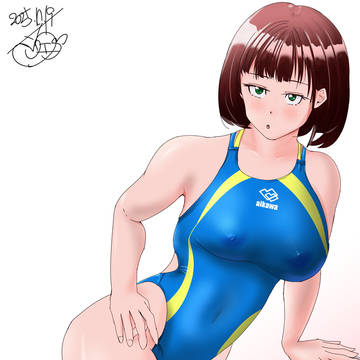 競泳水着イラスト