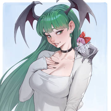 Morrigan and (?)Lilith