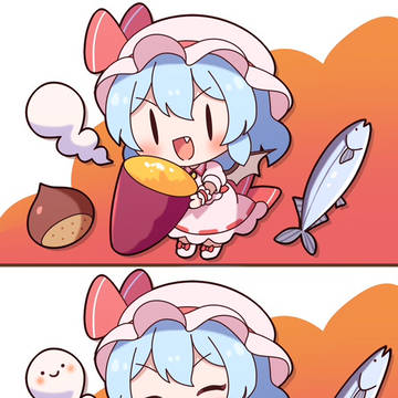 レミリアの間違い探し 食欲の秋ver.