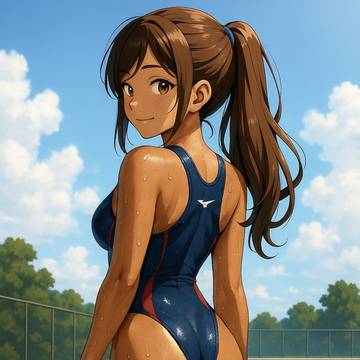 振り向く夏