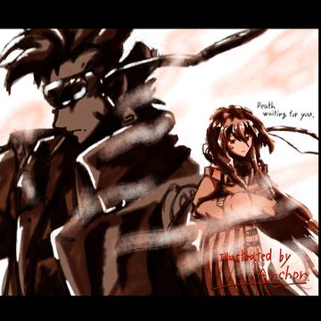 【ファンアート】Death waiting for you.