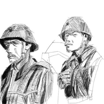 ユーゴ兵士