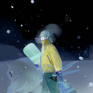 熱の雪