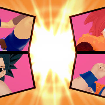 Cabba vs Gogeta