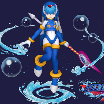Megaman X Dive (MMZERO) Leviatha