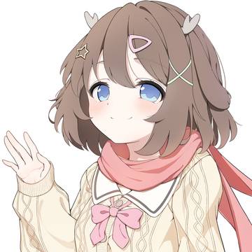秋の鹿乃ちゃん