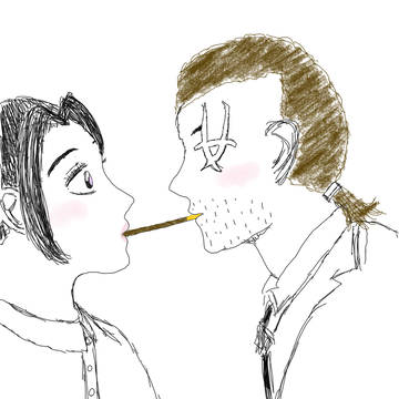 ポッキーの日　落書き
