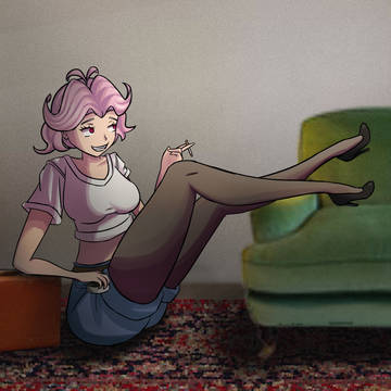 彼女は年に一度戻ってきます