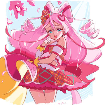 アイドルハートリボンスタイル