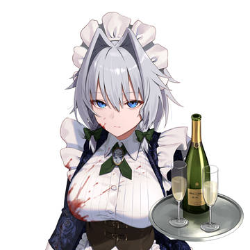 メイドたるもの、こぼさずに。