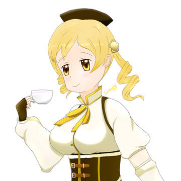マミさん久しぶりに描きました。