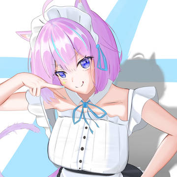 ドヤ顔猫耳メイド