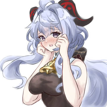 照れ顔🐏