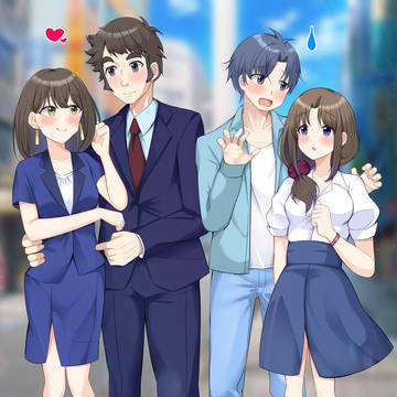 綾城和人・藤宮由紀子・探偵くん・あゆみちゃん