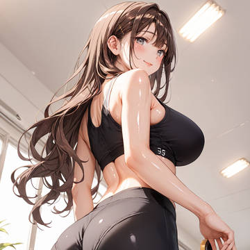 「一緒に運動、頑張ろうねっ!」