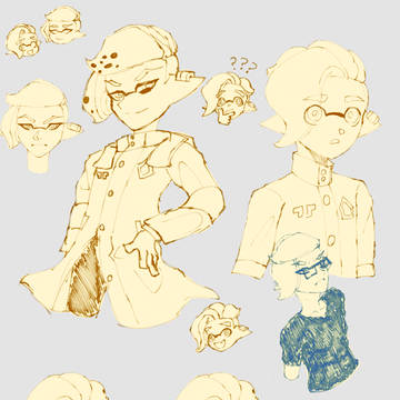 王兄弟の落書き