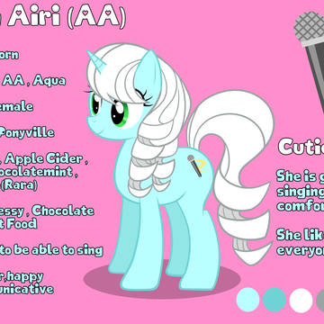 Aqua Airi (AA) MLP OC