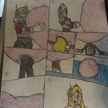 Alia Climb In Balloon Comic.