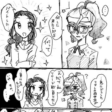 ヌーヴォカフェでバイト（自機注意）