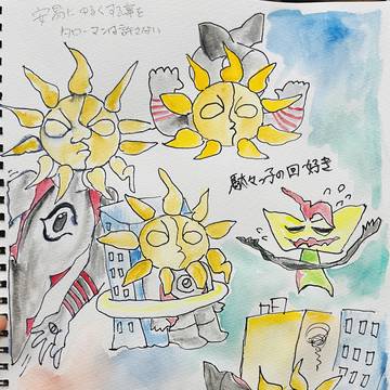 ﾀﾛｰﾏﾝにでたらめにされた人の落書きまとめ