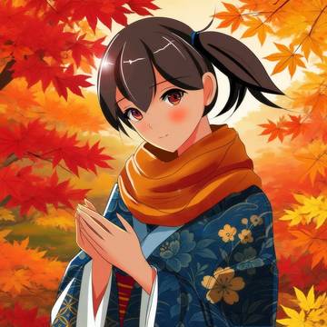 加賀さんと紅葉