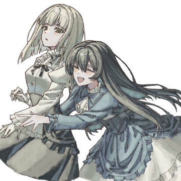 可愛らしい二人