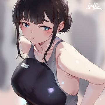 無愛想だけど似合ってる女子