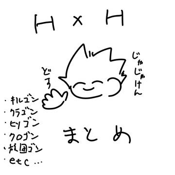 H×H【腐】イラストまとめ