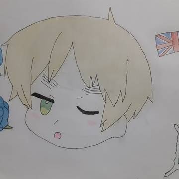 ヘタキャラ描いてみました❗