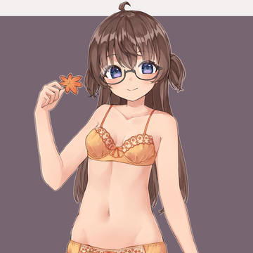 秋っぽい下着せきらちゃん