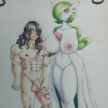 Handsome trainer & Gardevoir(f).