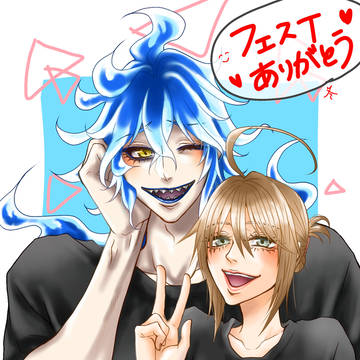 ツイステ落書き【注意：顔出し監督生♀あり】ログ⑩