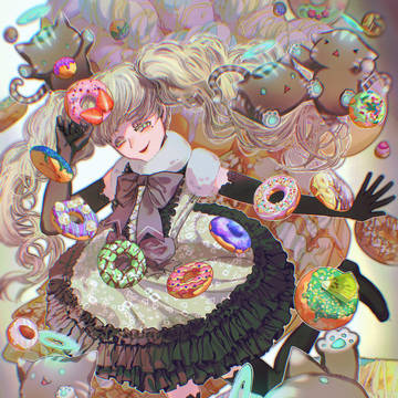 ドーナッツとサイバーキャット